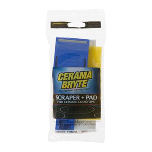 GE APPLIANCE PM10X304 CERAMA BRYTE COOKTOP SCRAPER &amp; PAD (GENUINE OEM PART) - Parts Solution Group
