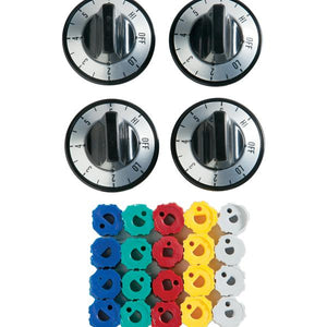 GE APPLIANCE PM3X84 RANGE SURFACE ELEMENT KNOB KIT (genuine oem part)