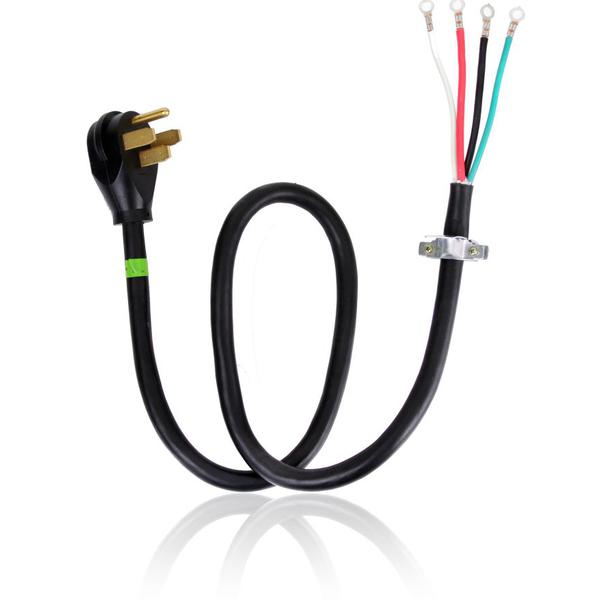 WHIRLPOOL PT400 RANGE CORD 4 WIRE 40 AMP 4&#39; (GENUINE OEM PART) - Parts Solution Group