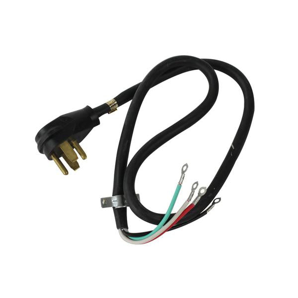 WHIRLPOOL PT400L DRYER CORD - 4 WIRE 30 AMP 4-FT (GENUINE OEM PART) - Parts Solution Group