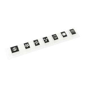 SAMSUNG DE81-07764A RAISED VENT KEYPAD (genuine oem part)