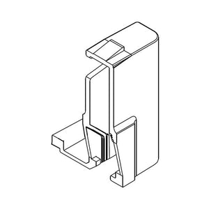 WHIRLPOOL W10118193 REFRIGERATOR COVER (GENUINE OEM PART)