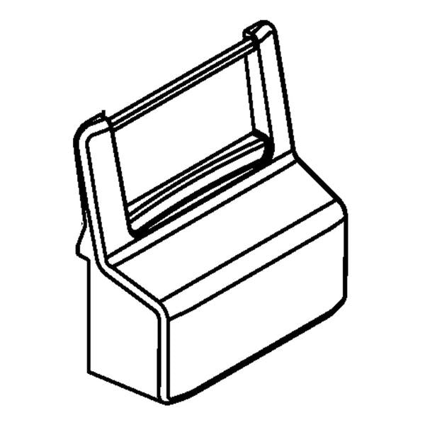 WHIRLPOOL W10189191 COVER-WH CONTAINER  ICE (GENUINE OEM PART) - Parts Solution Group