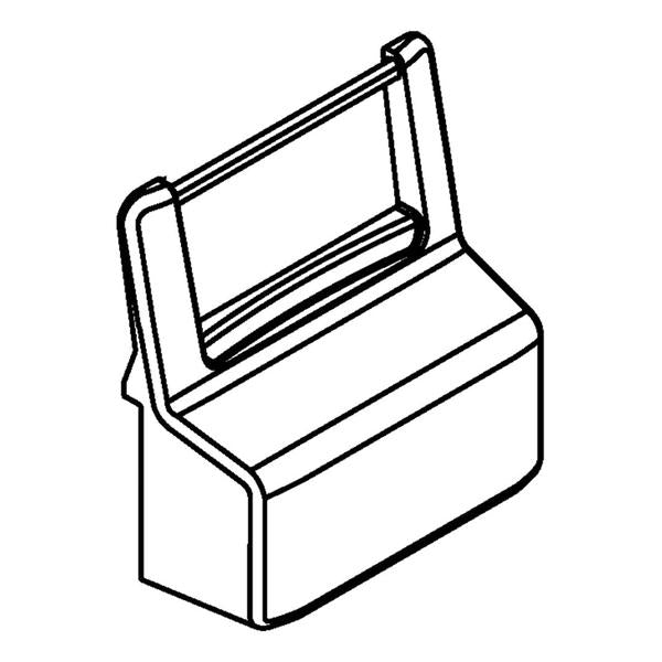 WHIRLPOOL W10189274 REFRIGERATOR ICE CONTAINER FRONT COVER (GENUINE OEM PART) - Parts Solution Group