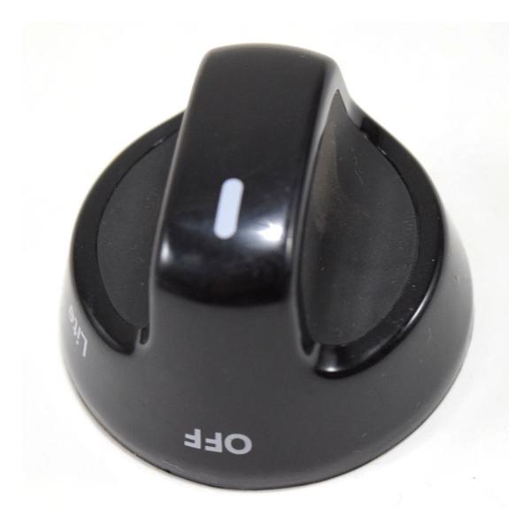 WHIRLPOOL W10193263 COOKTOP BURNER KNOB (BLACK) (GENUINE OEM PART) - Parts Solution Group