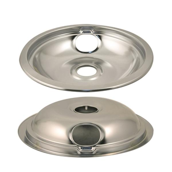 WHIRLPOOL W10196406RW 6-IN CHROME DRIP PAN (GENUINE OEM PART) - Parts Solution Group