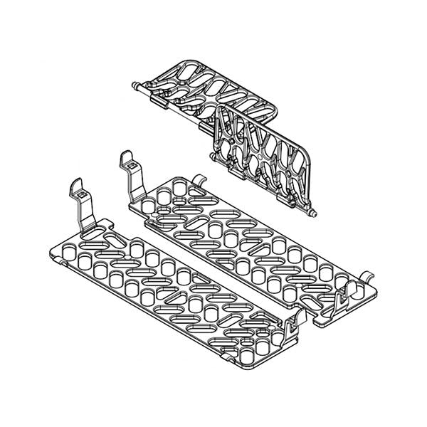 WHIRLPOOL W10199681 DISHWASHER SILVERWARE BASKET LID (GENUINE OEM PART)