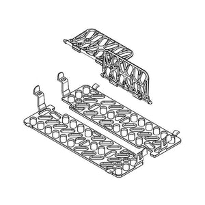 WHIRLPOOL W10199681 DISHWASHER SILVERWARE BASKET LID (GENUINE OEM PART)