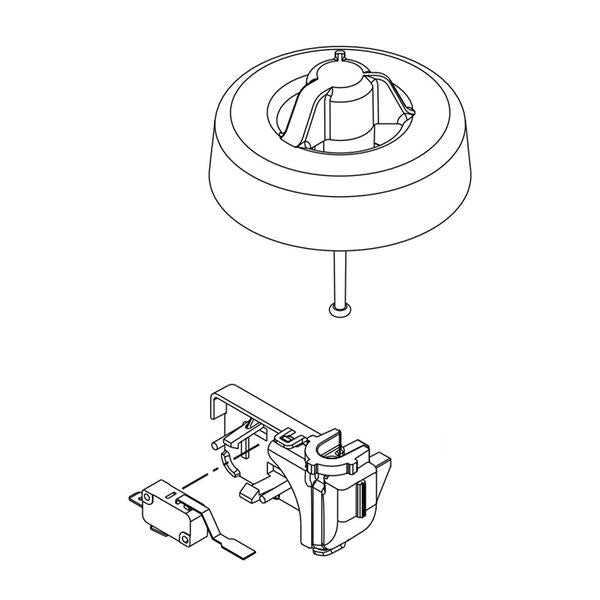 WHIRLPOOL W10202535 FLOAT KIT- PLASTIC TUB (GENUINE OEM PART) - Parts Solution Group