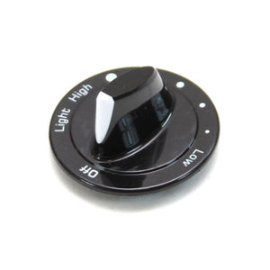 WHIRLPOOL W10243961 KNOB CONTROL GAS BLACK (GENUINE OEM PART)