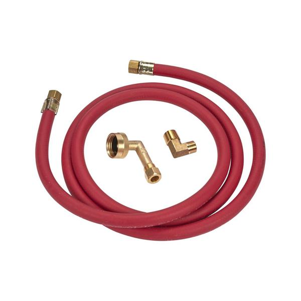 WHIRLPOOL W10278627RP 6 FT HOSE W/3/8 &amp; 3/4 CO (GENUINE OEM PART) - Parts Solution Group