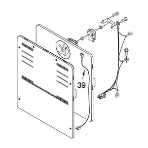 WHIRLPOOL W10299347 EVAPORATOR FAN ASSY (GENUINE OEM PART)
