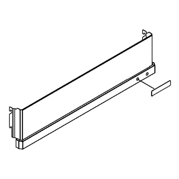 WHIRLPOOL W10321125 GRILLE ASSY-TOP 42SXS JA (GENUINE OEM PART) - Parts Solution Group
