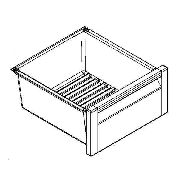 WHIRLPOOL W10325539 REFRIGERATOR CRISPER DRAWER (GENUINE OEM PART) - Parts Solution Group