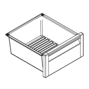 WHIRLPOOL W10325539 REFRIGERATOR CRISPER DRAWER (GENUINE OEM PART)