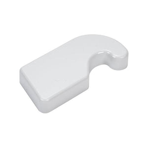 WHIRLPOOL W10331654A LEFT HINGE COVER WHITE (GENUINE OEM PART)
