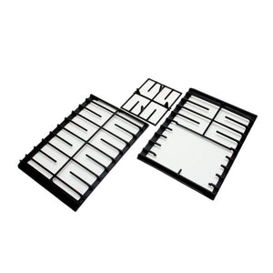 WHIRLPOOL W10338795 RANGE SURFACE BURNER GRATE SET (GENUINE OEM PART)