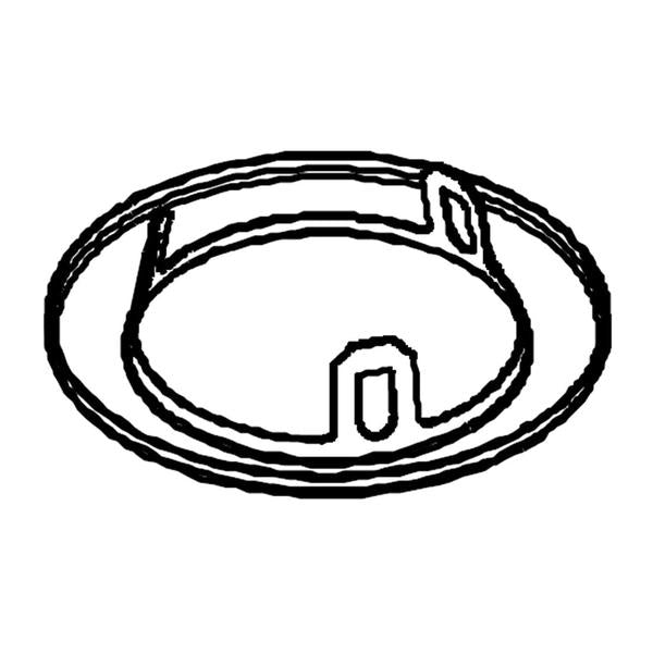 WHIRLPOOL W10351924 RANGE HOOD LIGHT BULB BEZEL (GENUINE OEM PART) - Parts Solution Group