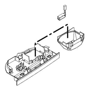 WHIRLPOOL W10353593 REFRIGERATOR SEPARATOR ASSEMBLY (GENUINE OEM PART)