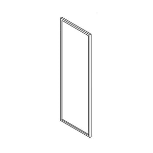 WHIRLPOOL W10355588 REFRIGERATOR DOOR GASKET (GRAY) (GENUINE OEM PART)