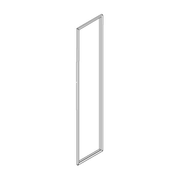 WHIRLPOOL W10355591 REFRIGERATOR FREEZER DOOR GASKET (GRAY) (GENUINE OEM PART) - Parts Solution Group