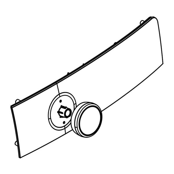 WHIRLPOOL W10391562 WASHER CONTROL PANEL INLAY (GENUINE OEM PART) - Parts Solution Group