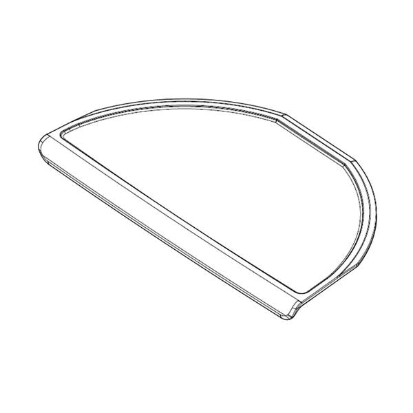 WHIRLPOOL W10410105 REFRIGERATOR DISPENSER DRIP TRAY (GRAY) (GENUINE OEM PART) - Parts Solution Group