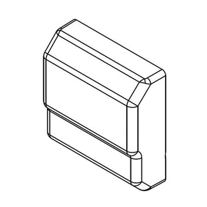 WHIRLPOOL W10445790 REFRIGERATOR COVER (GENUINE OEM PART)