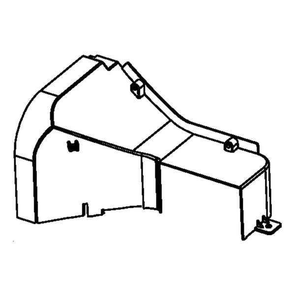 WHIRLPOOL W10471570 DEFLCTR-AR (GENUINE OEM PART) - Parts Solution Group