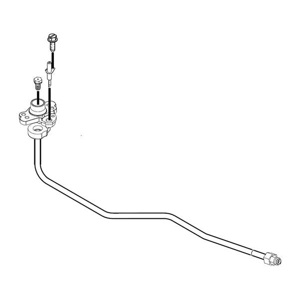WHIRLPOOL W10473932 RANGE SURFACE BURNER IGNITER AND ORIFICE HOLDER 9500-BTU (GENUINE OEM PART) - Parts Solution Group