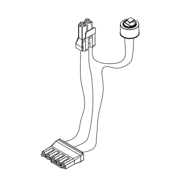 WHIRLPOOL W10482187 REFRIGERATOR DEFROST BI-METAL THERMOSTAT AND WIRE HARNESS ASSEMBLY (GENUINE OEM PART) - Parts Solution Group