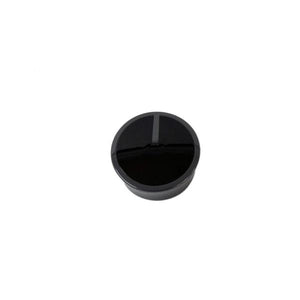 WHIRLPOOL W10506365 RANGE SURFACE BURNER KNOB (BLACK) (GENUINE OEM PART)