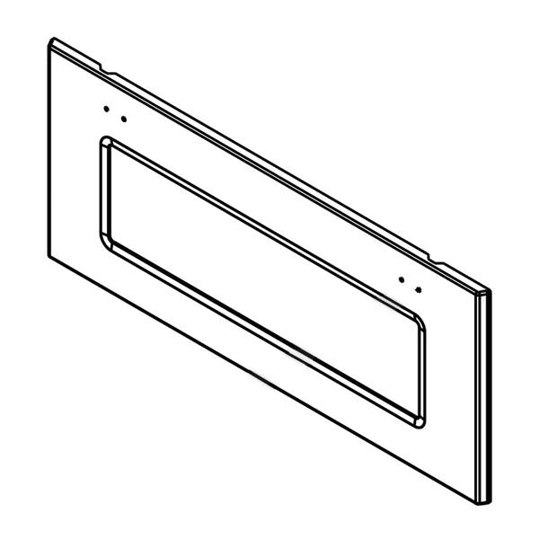 WHIRLPOOL W10527390 GLASS-DOOR (GENUINE OEM PART) - Parts Solution Group