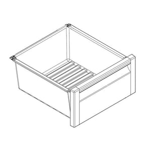 WHIRLPOOL W10531083 REFRIGERATOR CRISPER DRAWER (GENUINE OEM PART)