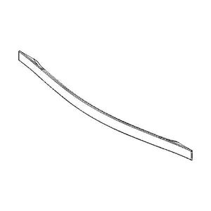 WHIRLPOOL W10535747 RANGE OVEN DOOR HANDLE (BLACK) (GENUINE OEM PART)