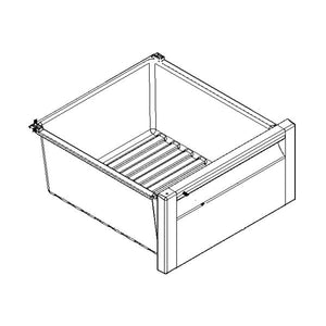 WHIRLPOOL W10542040 REFRIGERATOR FREEZER DRAWER (GENUINE OEM PART)