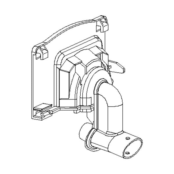 WHIRLPOOL W10567634 DISHWASHER SPRAY ARM MANIFOLD ADAPTER (GENUINE OEM PART)