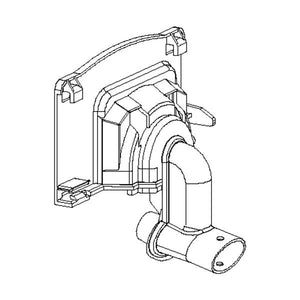 WHIRLPOOL W10567634 DISHWASHER SPRAY ARM MANIFOLD ADAPTER (GENUINE OEM PART)