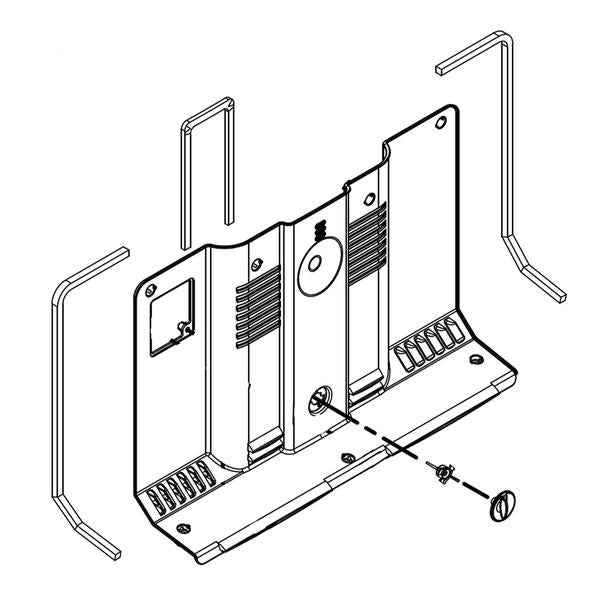 WHIRLPOOL W10573325 REFRIGERATOR EVAPORATOR COVER (GENUINE OEM PART) - Parts Solution Group