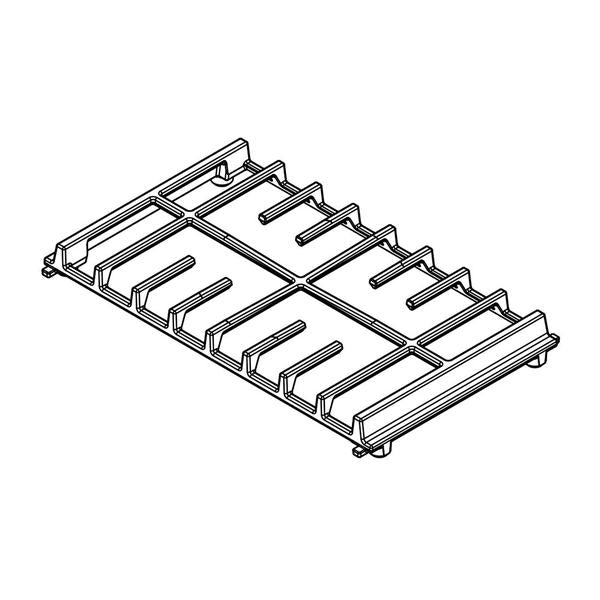 WHIRLPOOL W10583862 COOKTOP BURNER GRATE (GENUINE OEM PART) - Parts Solution Group