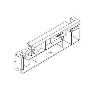 WHIRLPOOL W10584634 SIDEPLATE-PA (GENUINE OEM PART)
