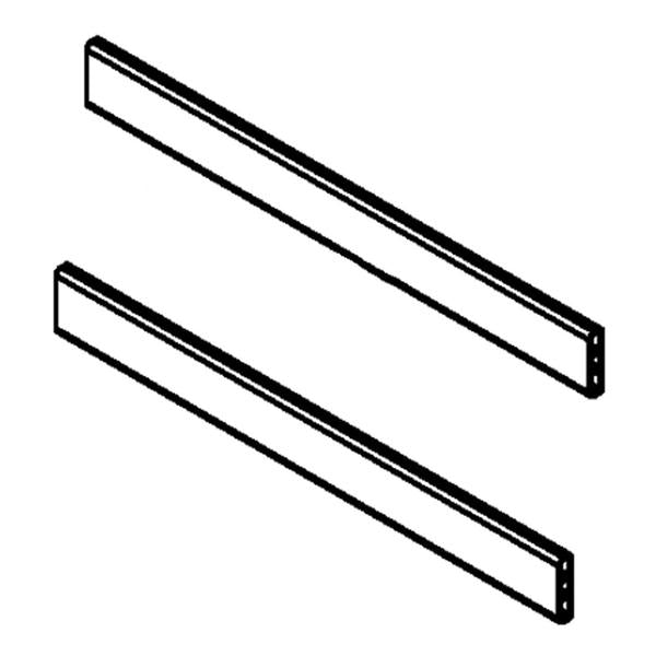 WHIRLPOOL W10592150 REFRIGERATOR FREEZER DOOR SHELF RAIL (GENUINE OEM PART) - Parts Solution Group