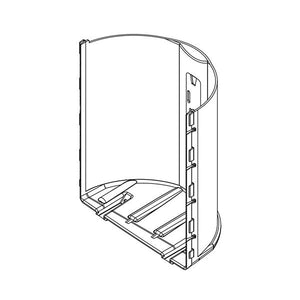 WHIRLPOOL W10606653 FALSE WALL (GENUINE OEM PART)
