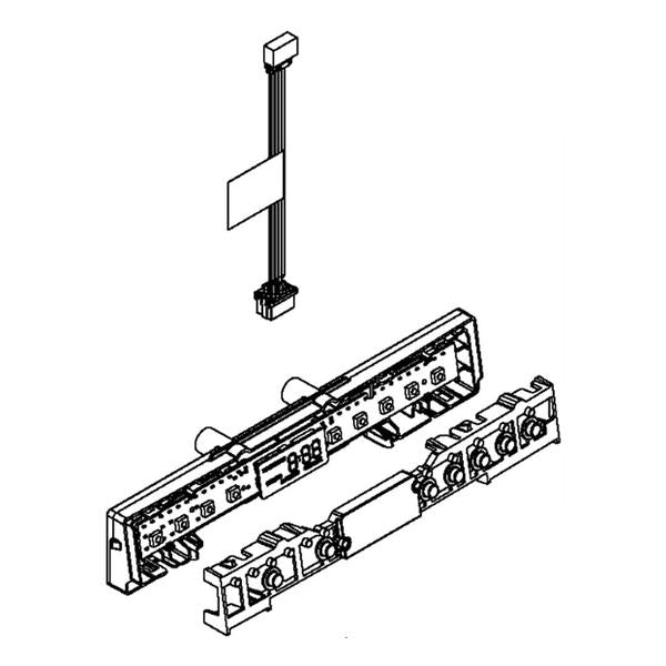 WHIRLPOOL W10620217 DISHWASHER USER INTERFACE (GENUINE OEM PART) - Parts Solution Group