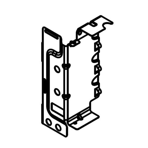 WHIRLPOOL W10624273 RANGE BROIL DRAWER FRONT PANEL BRACKET (GENUINE OEM PART) - Parts Solution Group