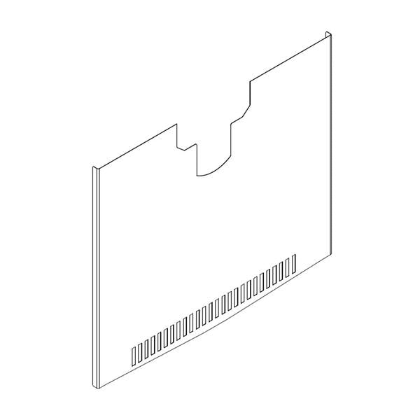 WHIRLPOOL W10636533 REFRIGERATOR EVAPORATOR COVER (GENUINE OEM PART) - Parts Solution Group