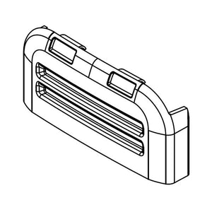 WHIRLPOOL W10638176 REFRIGERATOR AIR DIFFUSER CUP (GENUINE OEM PART)