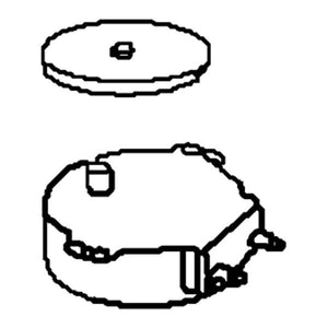 WHIRLPOOL W10642989 MOTOR-TURN (GENUINE OEM PART)