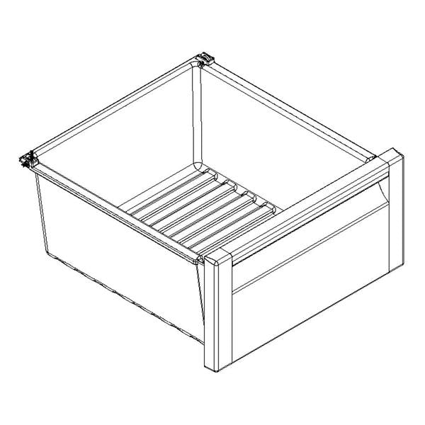 WHIRLPOOL W10643348 FREEZER BIN (GENUINE OEM PART) - Parts Solution Group
