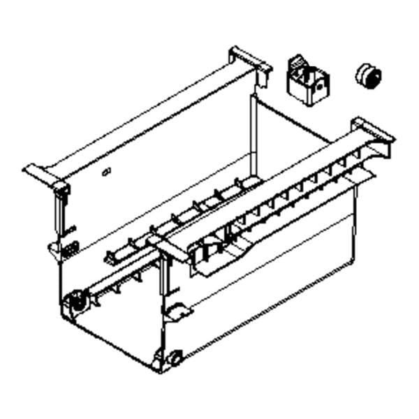 WHIRLPOOL W10662015 REFRIGERATOR CRISPER DRAWER CENTER RAIL (GENUINE OEM PART) - Parts Solution Group